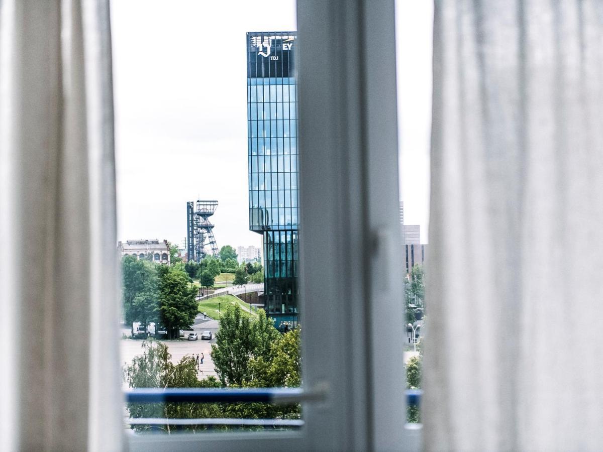 Pastel Blue Silesian Place Apartments Katowice Exterior photo